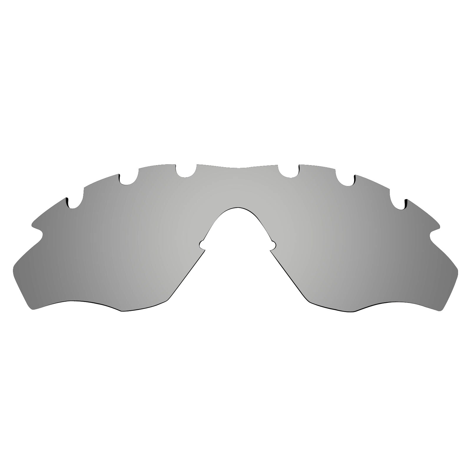 Alphax Polarisierte Ersatz Linsen für-Oakley M2 Rahmen Lüftete OO9212 Sonnenbrille Rahmen Mehrere Entscheidungen: Sliver grau
