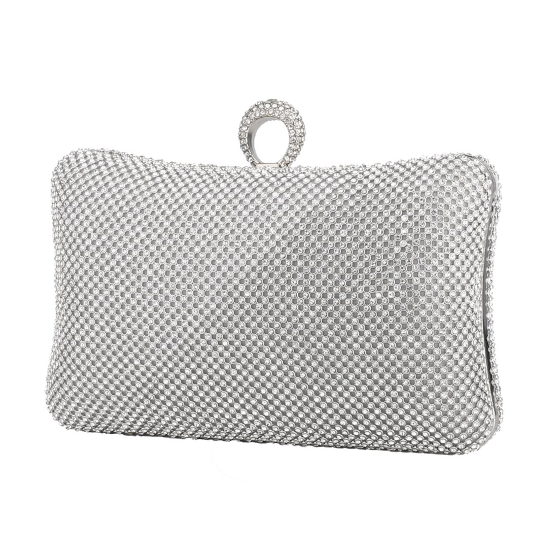 Dames Avond Party Clutch Bag Avond Clutch Handtas Keten Vrouwen Portemonnee Purse Voor Gsm Lippenstift Wedding Clutch Zilver: silver