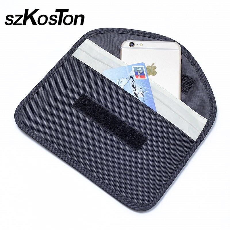 Mobile Phone Signal Blocker Shielding Bag Pouch For Bank Card key Signal Blocking Bag Shielding Wallet Case For iPhone 8 6 5 4 7