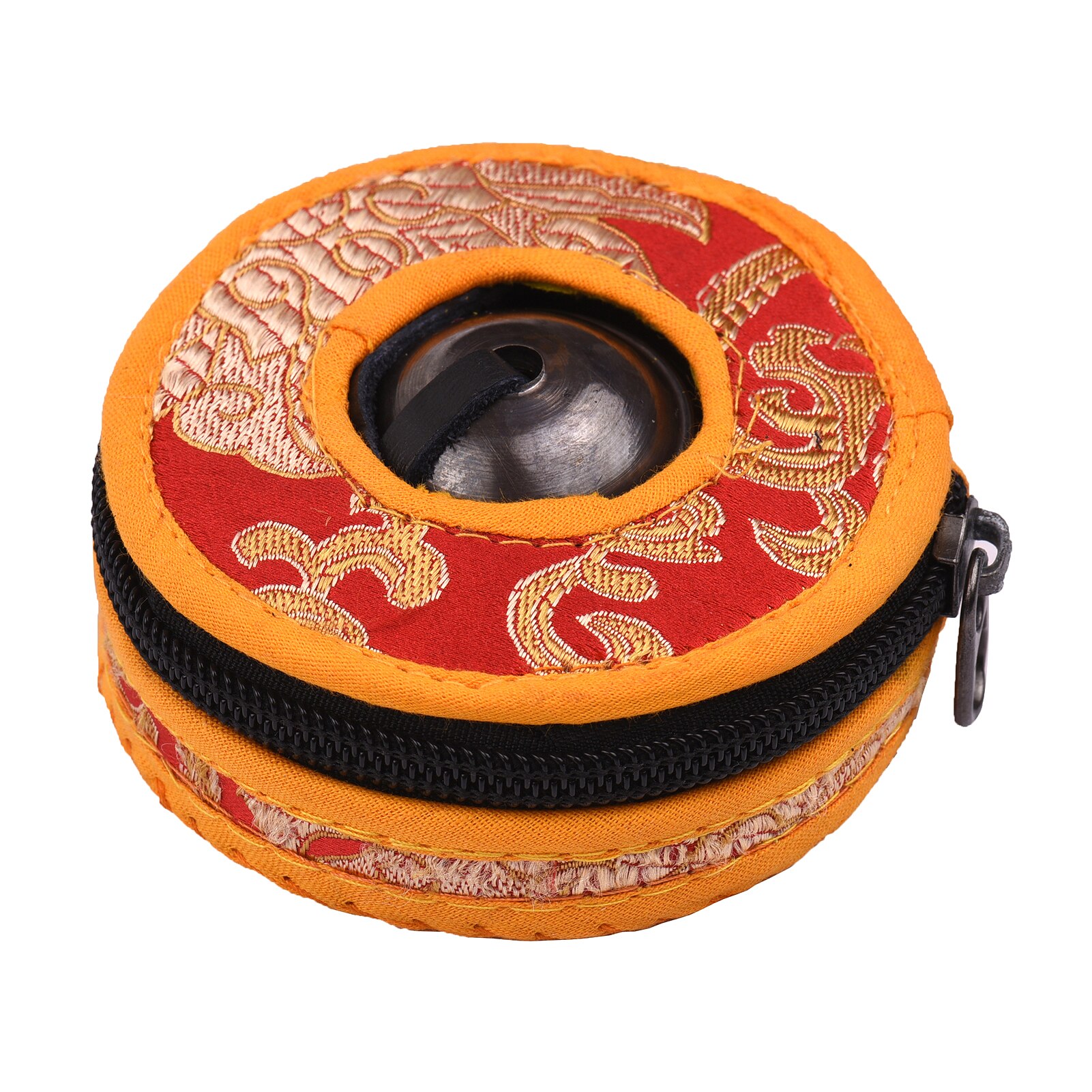 3-Cal brązowy talerz dzwonek małe talerze instrument muzyczny robić medytacji uspokojenie (78mm szerokości)