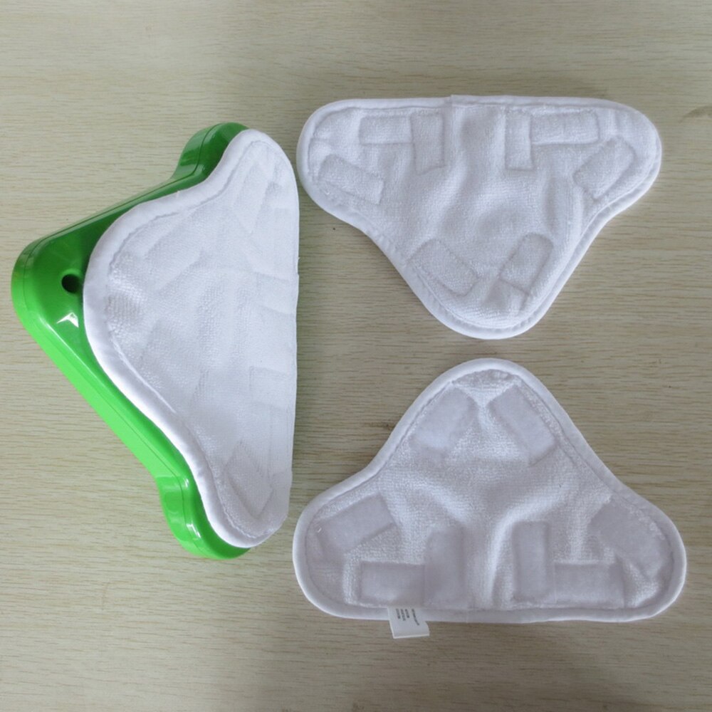 5 Tampons Microfibre Pour Balai Vapeur Triangulaire – Housses Lavables Réutilisables, Absorbantes Et Sans Peluches Pour Nettoyage Parfait