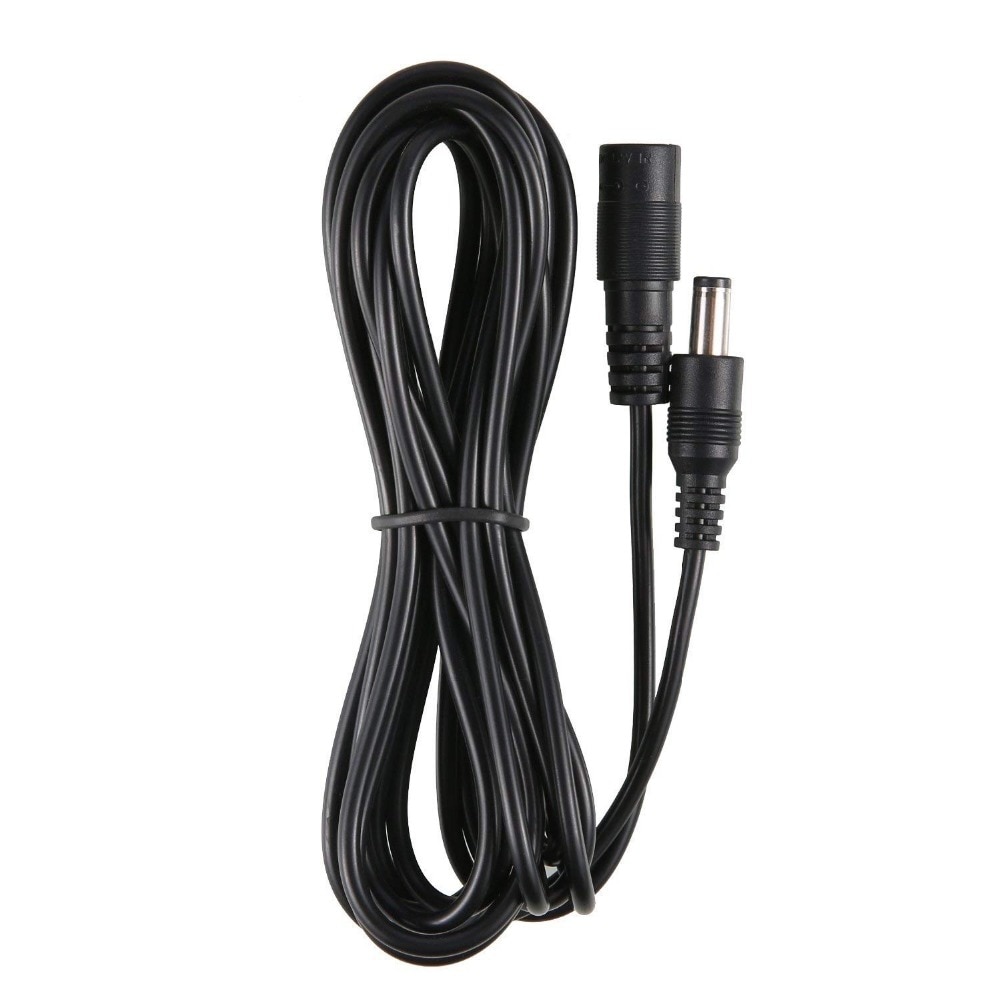 12V DC Verlengkabel 5.5mm * 2.1mm Mannelijke Vrouwelijke Netsnoer Kabel 1m 2m 3m 5m 10m Breiden Draad voor CCTV Camera DC Verlengen Netsnoer