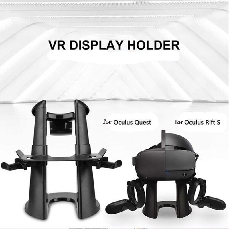 Voor Oculus Rift S Vr Stand Draadloze Controller Headset Display Houder En Station Voor Oculus Quest Headset Druk Controllers