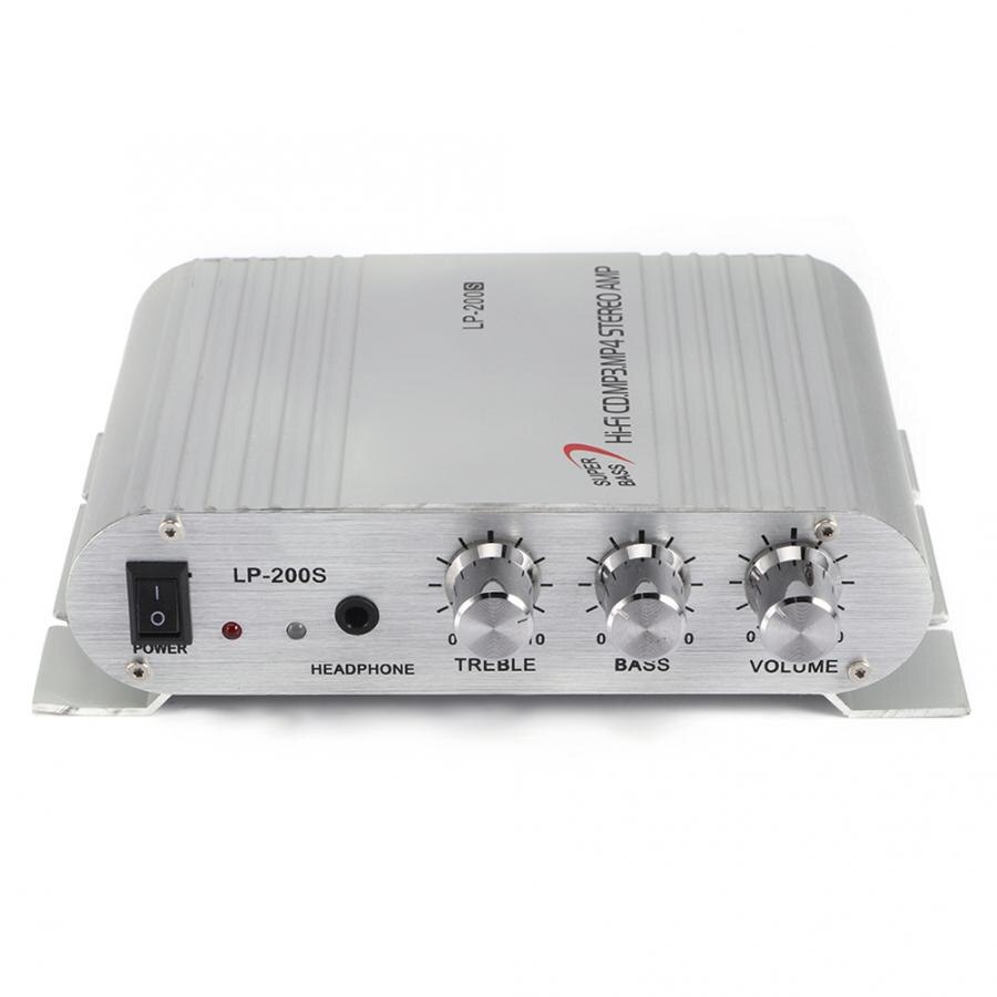 12V automatyczny wzmacniacz samochodowy radio HIFI audio wzmacniacz odbiornik 20Wx2 wysokiej mocy radio HIFI dźwięk radia akcesoria samochodowe