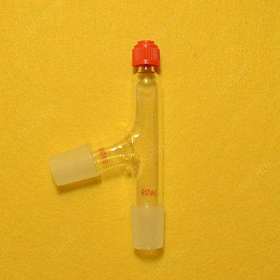 Thermometer Adapater,three Way Adapter,24/29,75 Angel,lab Glassware