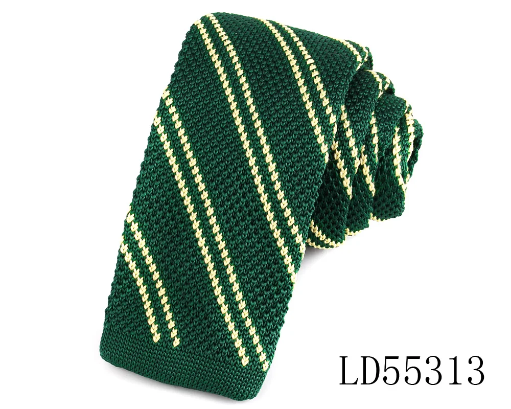 Knit Neck Ties For Men Women Skinny Tie Casual Striped Ties Boy Girls Knitted Necktie Groom Slim Neckties For Wedding