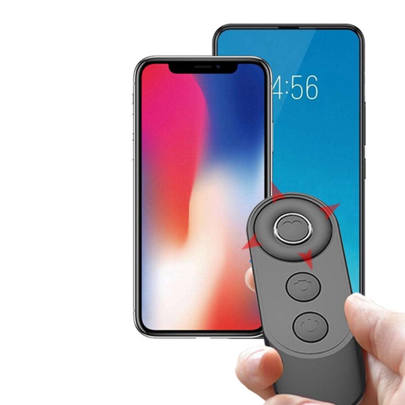 Kabellose bluetooth-fernbedienung für selfies, kamera und video, für iphone/ipad und android