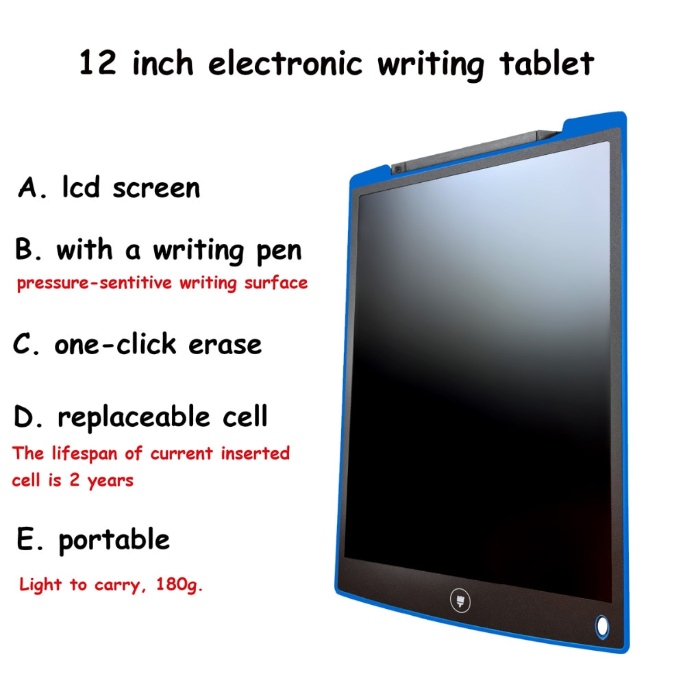 Electronic Writing Tablet Digital Drawing Tablet Handwriting Pads Portable Tablet Board ultra-thin Drawing Board with Pen