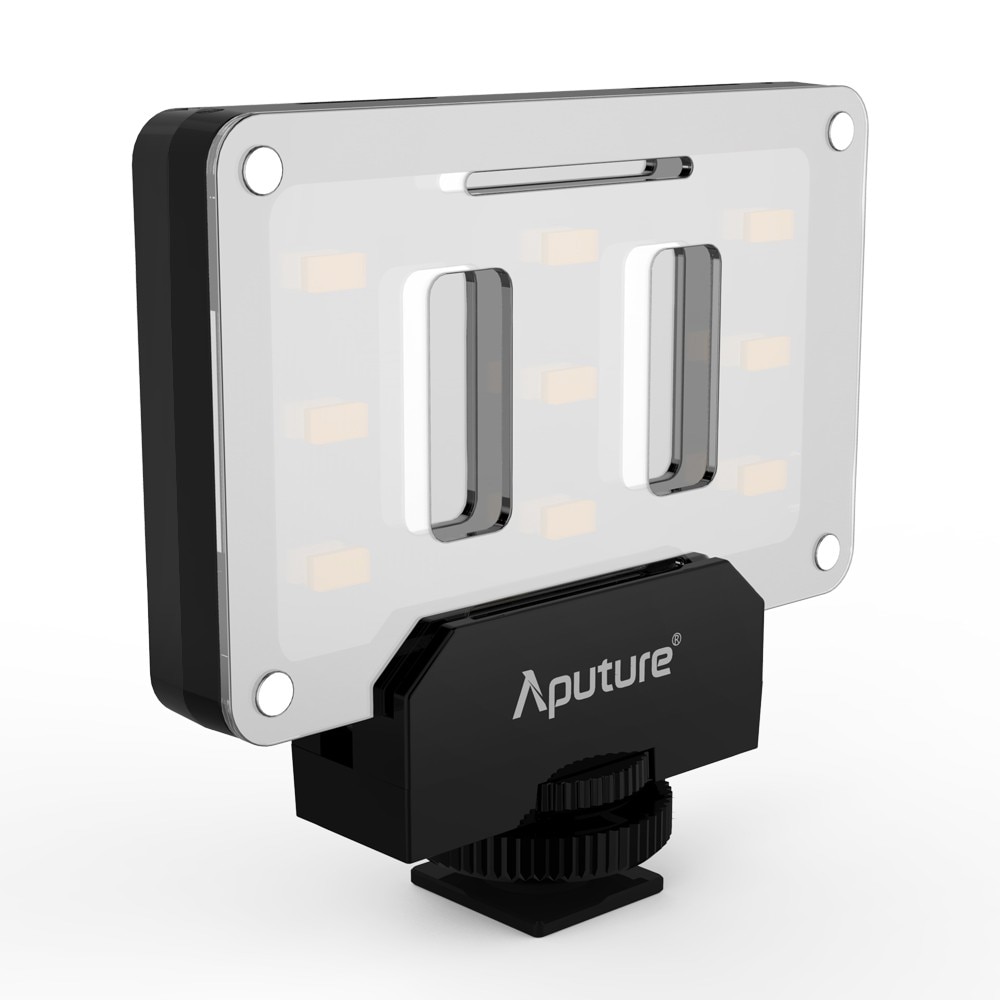 Aputure AL-M9 Verlichting Up Zakformaat Led Cri/Tlci 95 + 9 Smd Lampen 9 Stappen Dimmen 5500K voor Sony Canon Nikon Camera Etc