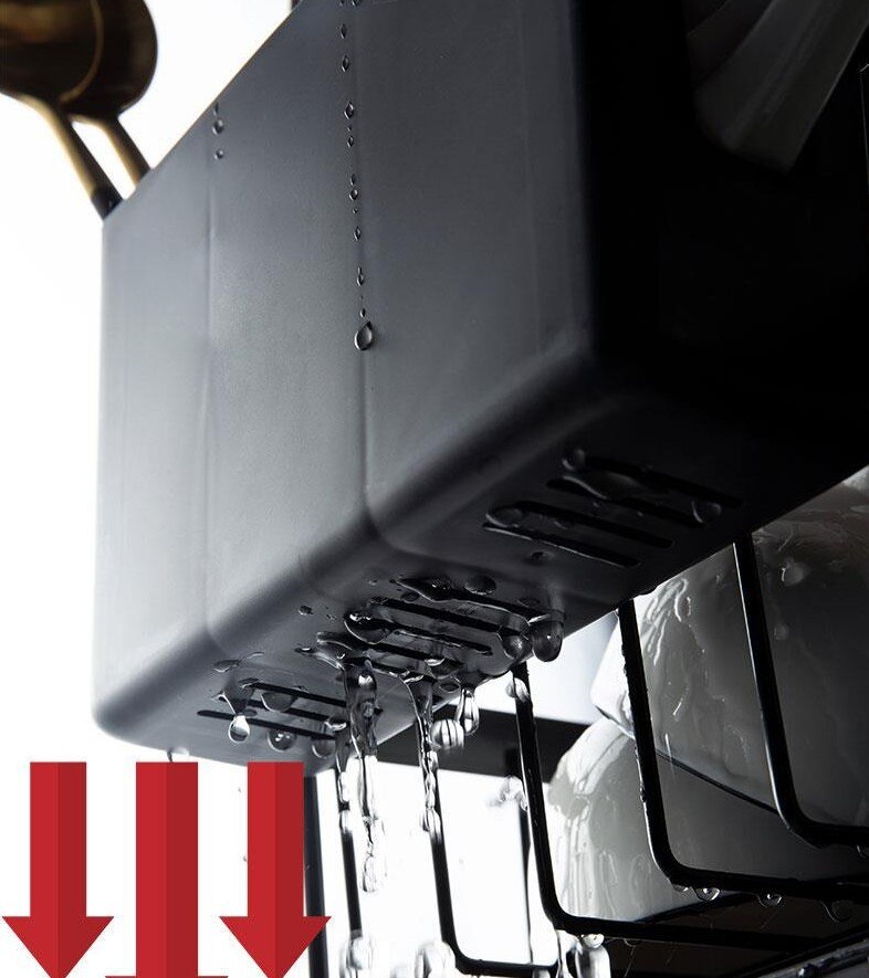 Dish Drying Rack Storage Holder Basket Plated Stainless Steel Washing Holder Kitchen Sink Dish Drainer Drying Organizer Shelf