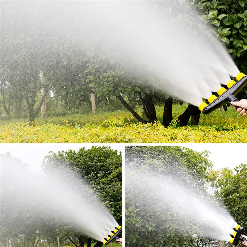 Boquillas atomizadoras para agricultura, aspersores de agua para jardín, hogar, césped, granja, verduras, riego por aspersión, herramienta de boquilla ajustable