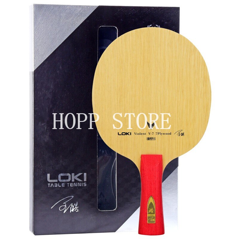 LOKI Violent 7 V7 Table Tennis Blade Racket (7 Ply Wood Offensive) Original LOKI WANG HAO V-7 Ping Pong Bat Paddle