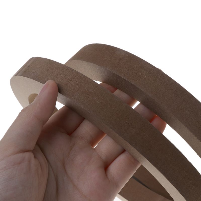 Kick Pods de puerta de fibra de vidrio, anillos de montaje espaciadores de altavoz de MDF de madera, pulgadas, 2 uds., 6,5