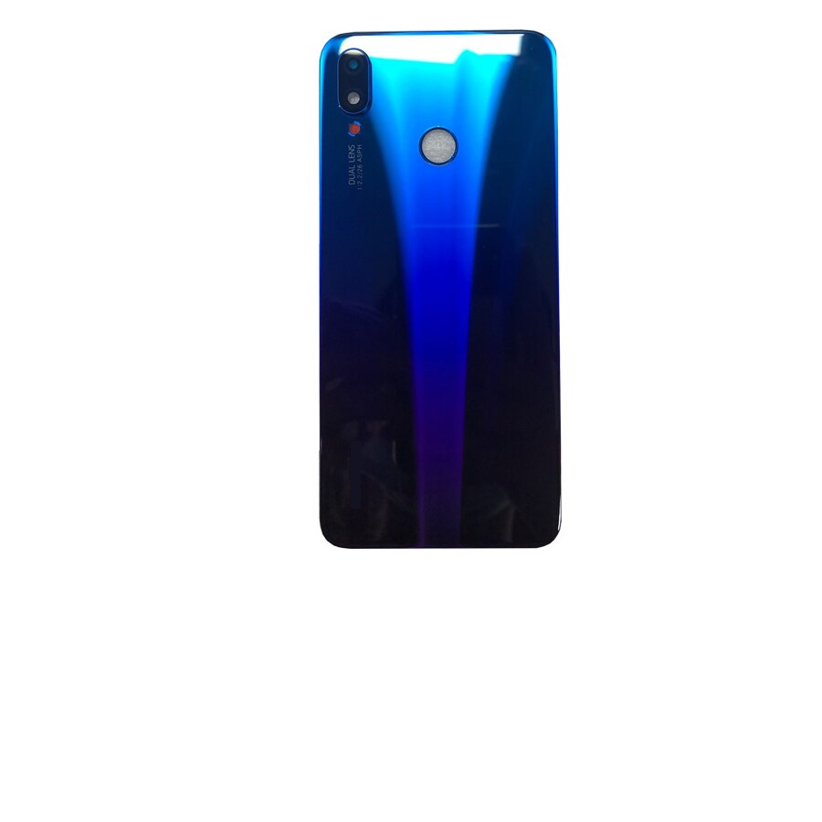 Original Glass Back Housing Door For Huawei Nova 3i INE-AL00 Battery cover Case Camera Glass Lens Frame Ring