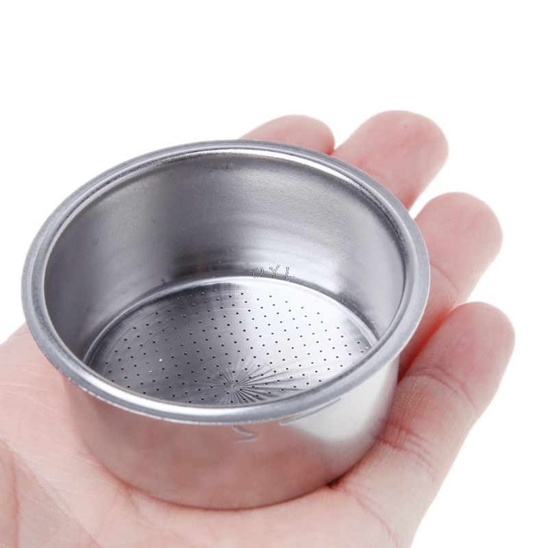 Holdbar kaffefilterkurv uten trykk i rustfritt stål