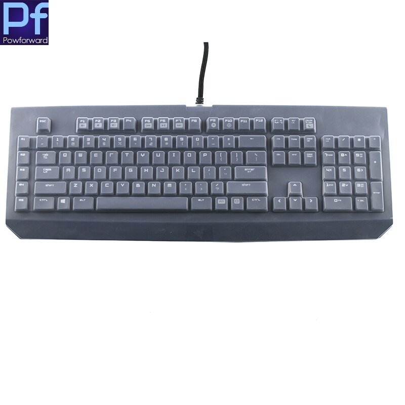 Voor Razer Blackwidow Chroma Blackwidow Ultimate Stealth Waterdicht En Stofdicht Clear Keyboard Skin Cover Protector: clear
