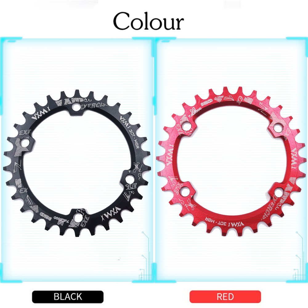 VXM-96bcd Kettingblad MTB Ronde ovale Fietskettingblad 30T 32T 34T 36T 38T Kroon Tandplaat Voor M7000 M8000 Fietsen onderdelen Set