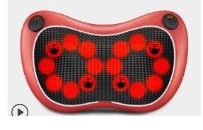 Shiatsu Massage Pillow Infrared Heating Neck Shoulder Back Body Massager Device Cervical Health Care Massageador