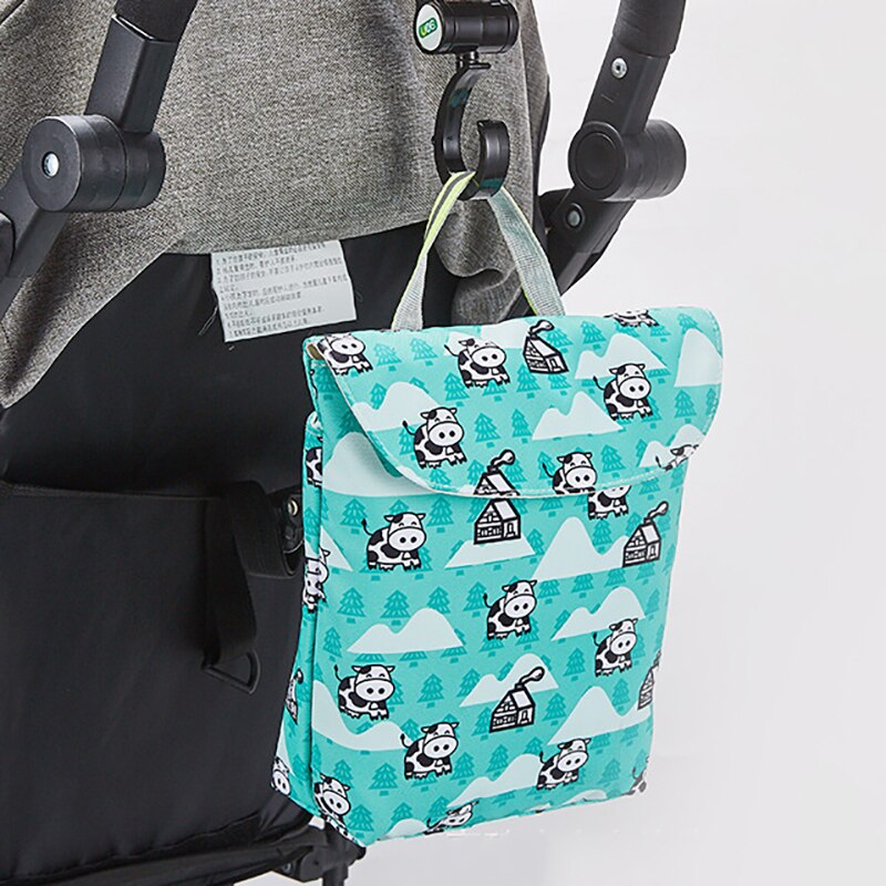 Newborn Nappy Changing Portable mummy bag baby Diaper Bags Storage for stroller waterproof multifunction BFR013