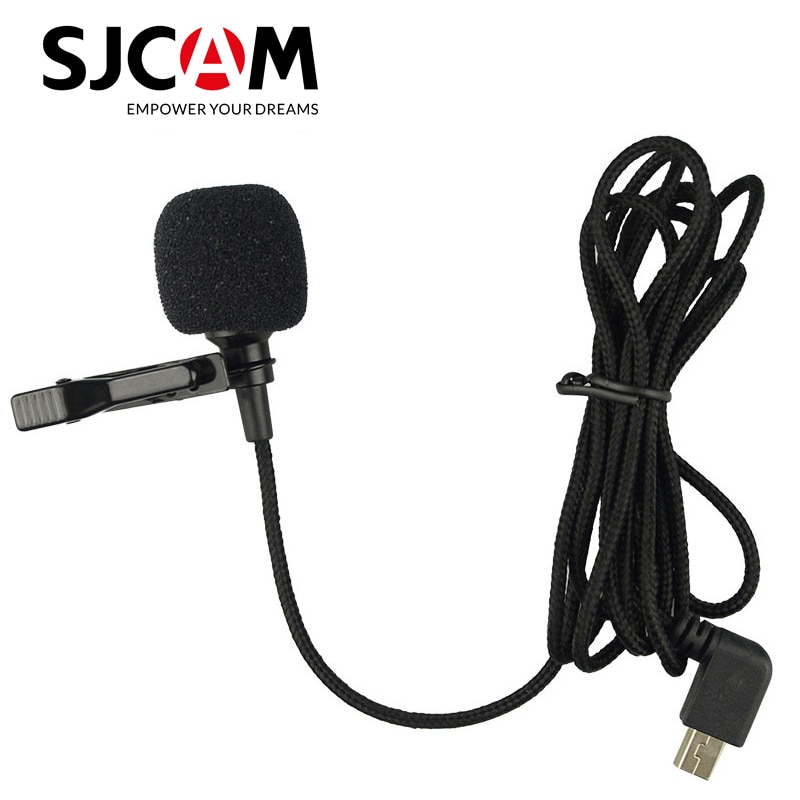 Sjcam SJ6 Externe Microfoon Mic Met Clip Voor Sjcam SJ6 Legend/SJ7 Ster/SJ360 Sport Actie Camera Accessoires