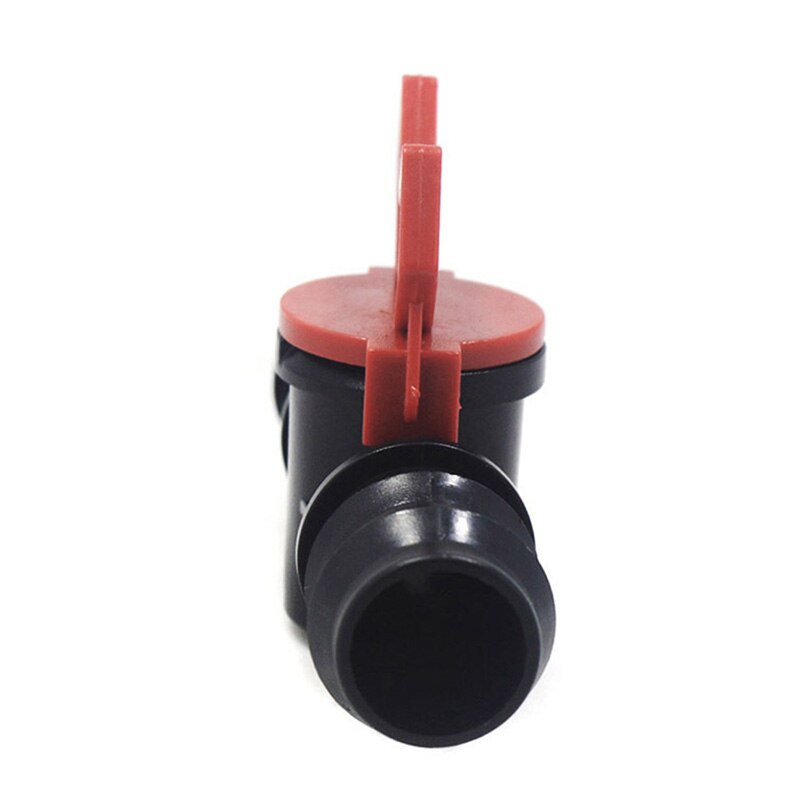 16mm 20mm PE Pipe Connectors Mini Ball Valve Irrigation Drip Hose Nut Lock Connector Joints Hi Tube Pipe Water Switch