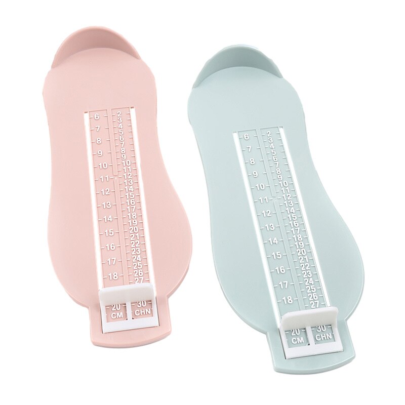 Medidor de medida del pie para niños, regla de medida del tamaño de los zapatos, herramienta, dispositivo de medición de la longitud de los zapatos de bebé, accesorios