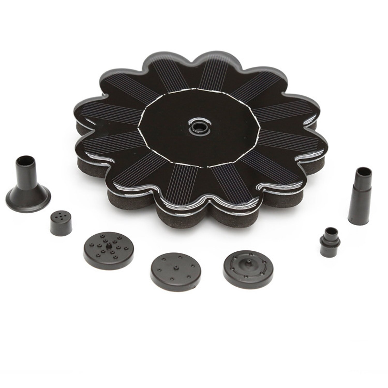 Solar Powered Bird Bath Fountain Outdoor Bird Bath Watering Submersible Pump for Garden Pond Patio Aquarium Pool Solar Fountain