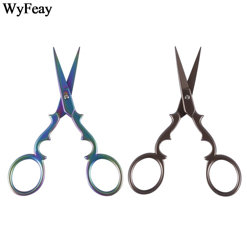 Tijeras de punto de cruz Retro clásicas Vintage, tijeras de bordado de costura fina antigua, tijeras de sastre, artesanía, tela para el hogar