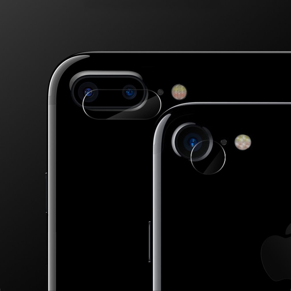 Rear Camera Lens Gehard Film 2.5D Geen Gat Kleine Opbergdoos Voor Iphonex Voor Iphone8 8Plus Voor Iphone7 7plus