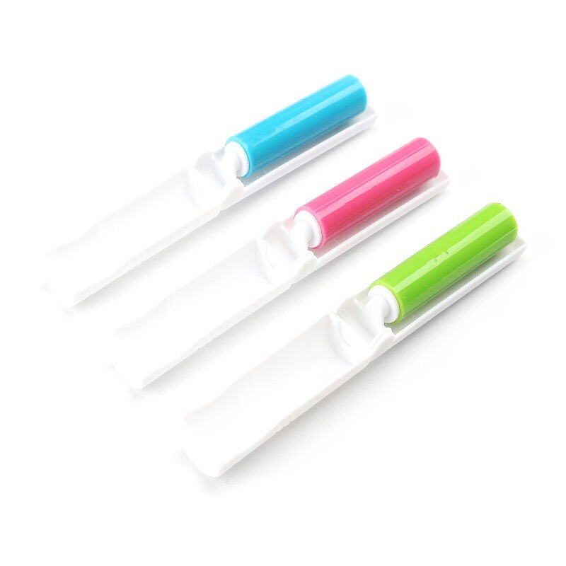 Draagbare Huisdier Ontharing Kammen Voor Katten Honden Opvouwbare Bont Lint Kleverige Borstel Dust Hair Roller Kat Grooming Supplies Mini size