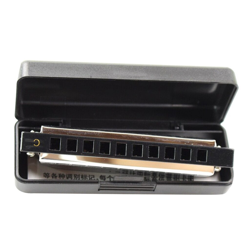 Key of C Blues Harmonica, 10 Hole Diatonic Harmonica, Children's ,