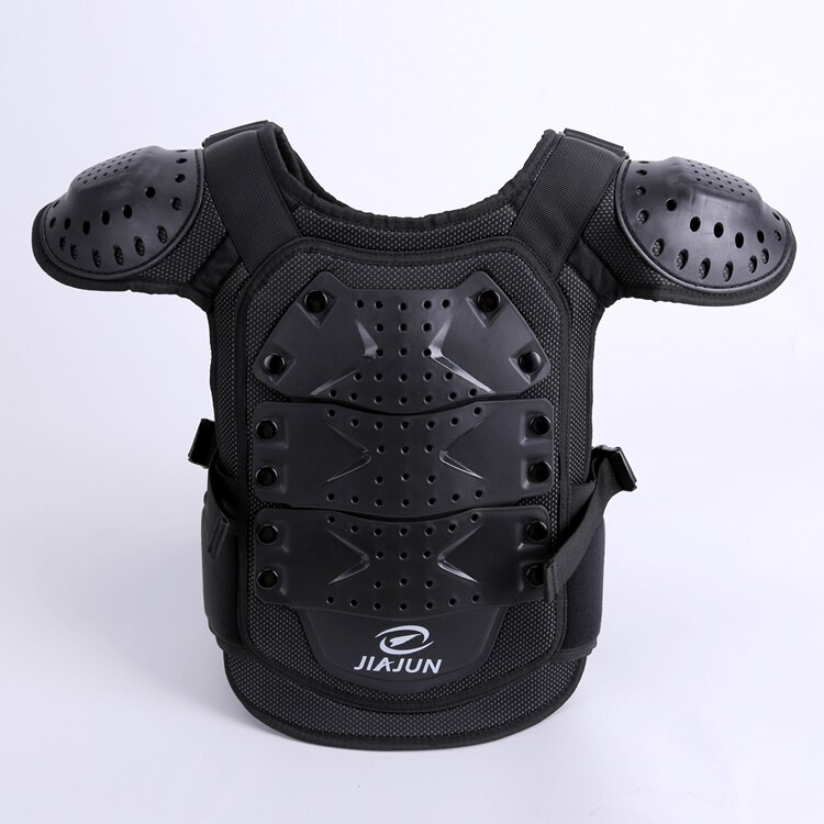 Kind Body Protector Armor motorjacks Motocross back shield mouwloos vest Spine Borst Beschermende gears Jas