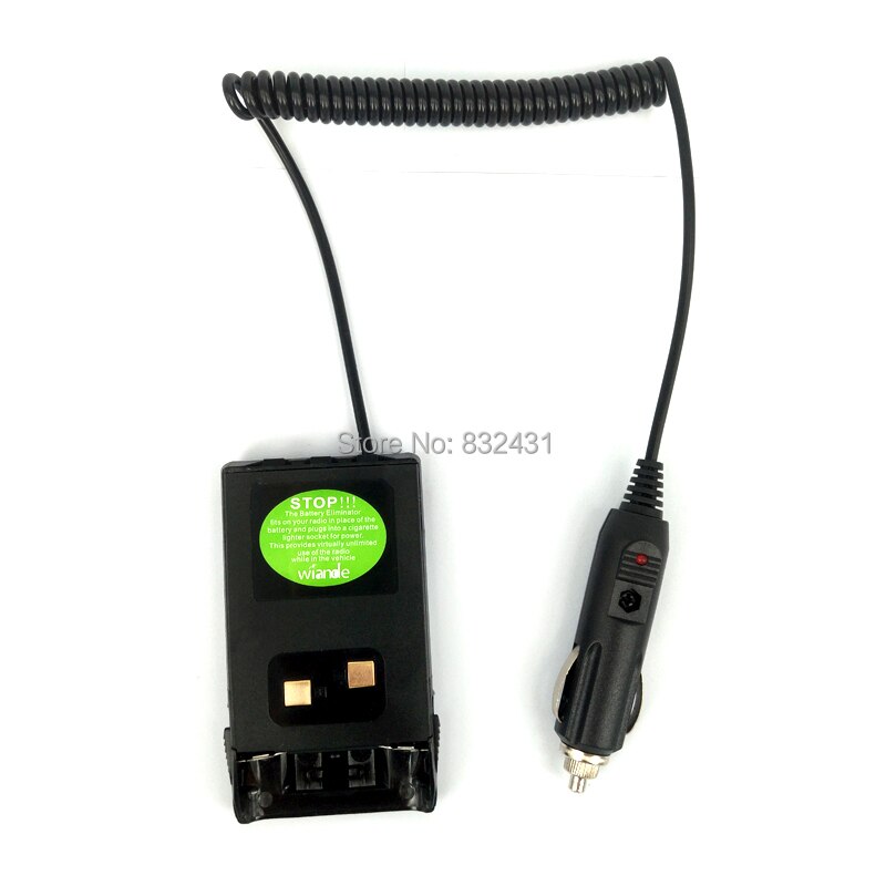 Chargeur de voiture 12-24V, éliminateur de batterie pour Wouxun kg, talkie-walkie Portable, Radio bidirectionnelle
