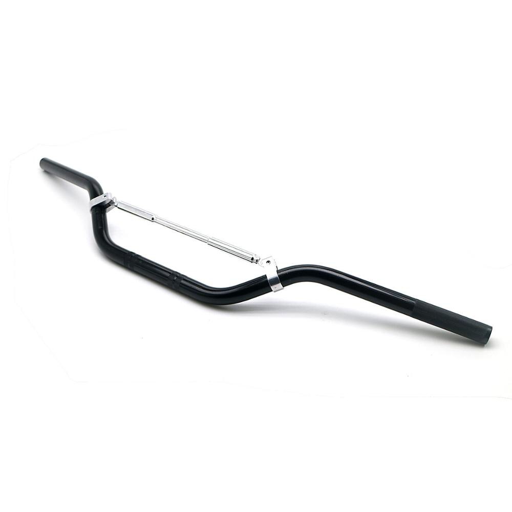 Moottoripyörän ohjaustanko 22mm 7/8 '' moottoripyörän alumiiniseoksesta valmistettu ohjaustanko 50cc 70cc 110cc 125cc 140cc likakaivopyörä mönkijä: Musta
