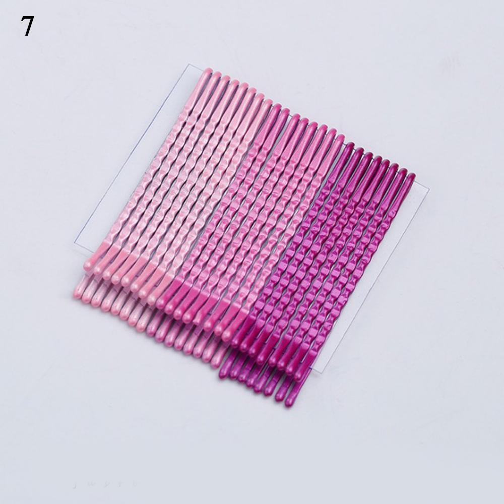 Pince à cheveux Invisible Wave pour femmes | 24 pièces/ensemble épingles à cheveux noires, Barrette pour cheveux, accessoires: 13