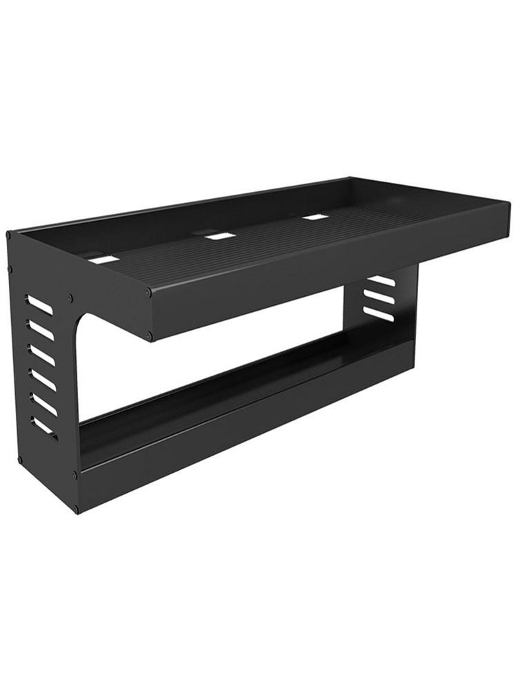 Metal Wall Mount Shelf Easy To Install Bracket Grip Holder Stand For Wifi Router TV Box Bracket