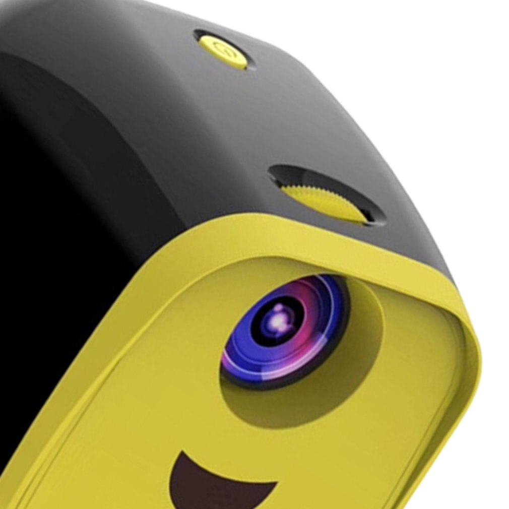 L1 Mini Portable Projector Lamp Life Home Theater Video Projector For Power Bank Led Home Theater Cinema Projector black