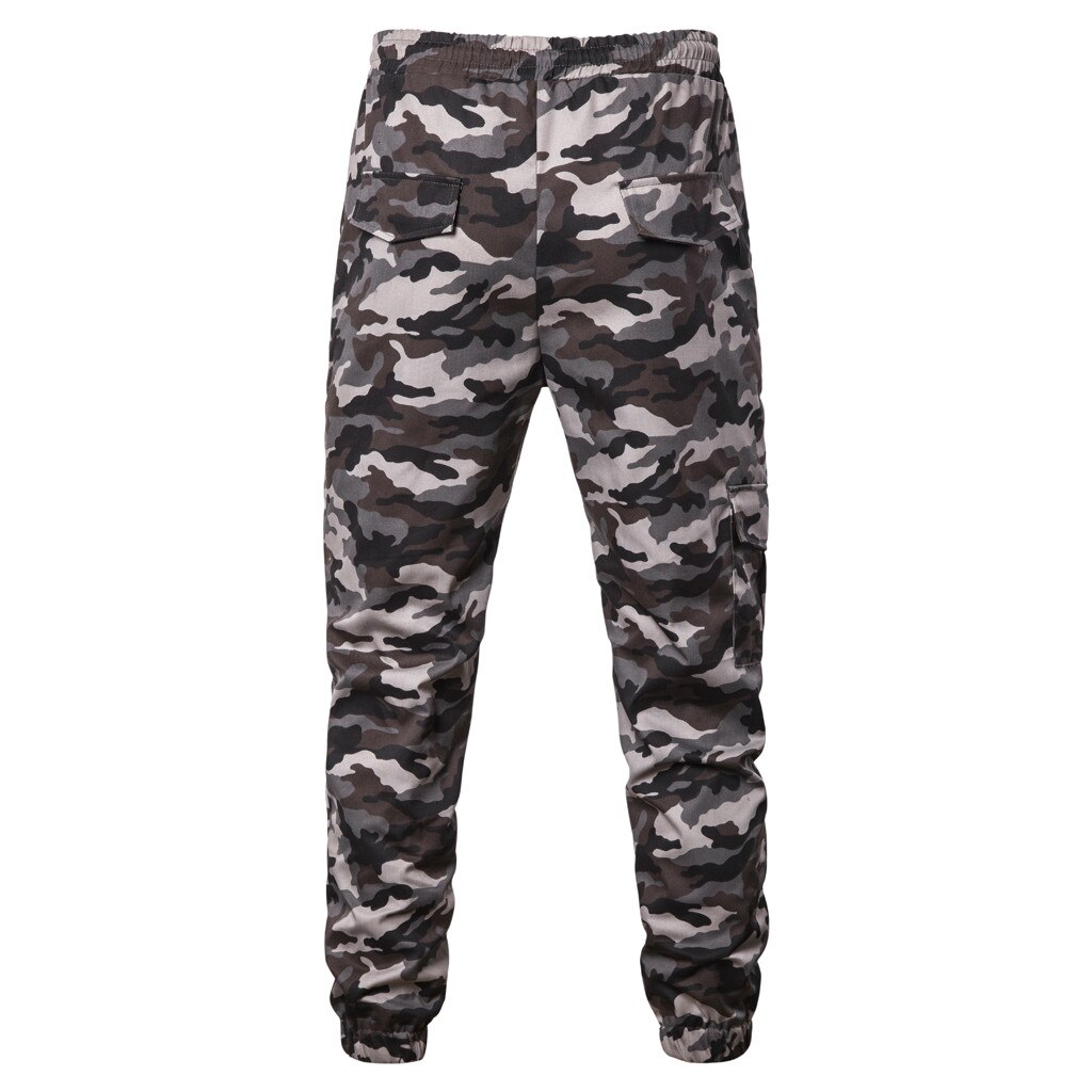 Mannen sweaterpants Camouflage Sport Broek Broek Losse Joggers Plus Size Fitness Trainingspak Mannelijke workout Training sportkleding