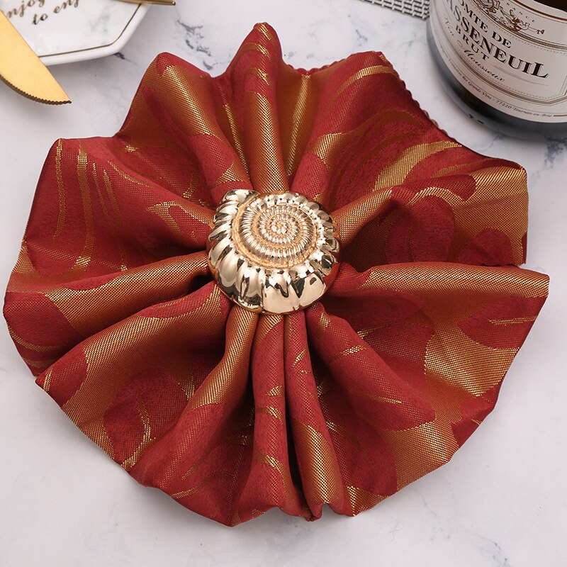 (10pcs/lot)5Styles Shell Napkin Rings Natural Shell Napkin Holders Coastal Beach House Table Decor