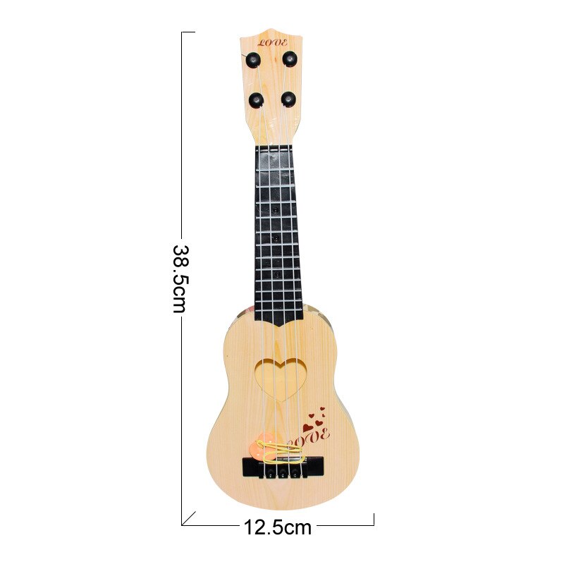 Nuovo Principiante bambini chitarra Ukulele Strumento Musicale Giocattolo Educativo Per I Bambini giocattoli interessanti Regalo Regalo Per Bambini