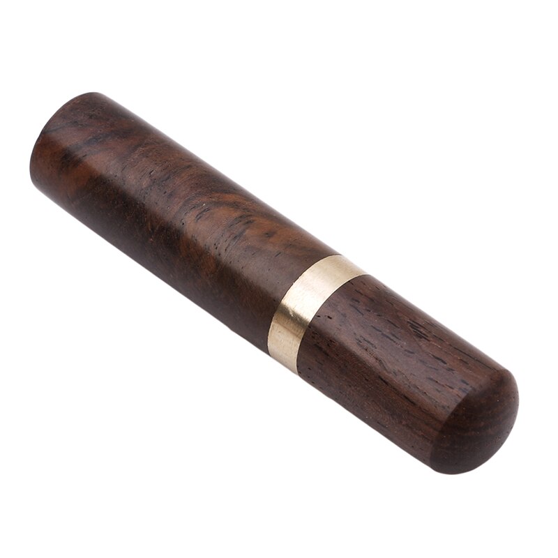 Multifunktion palisander træ tandstikker holder boks nåle boks spand etui vandreture bærbart håndværk håndlavet indendørs udendørs brug