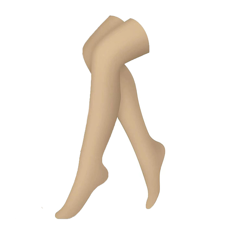Brand Above The Knee Compression Stockings Men Women Thighs Socks Compress Elastic Sports Long Socks Running Gradient pressure: S / White Green