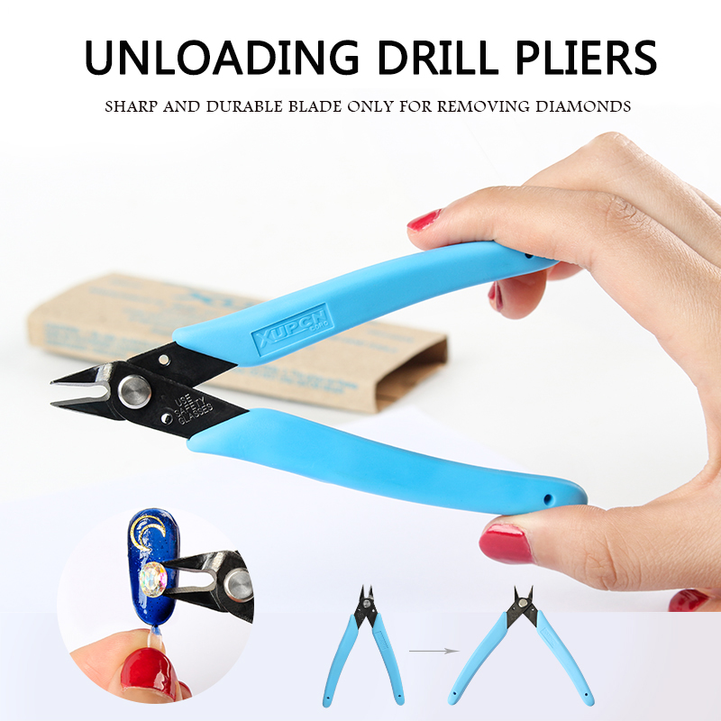 1 Set Diagonal Pliers Multi Functional Tools Electrical Wire Cable Cutters Cutting Side Snips Flush Stainless Steel Nipper Hand