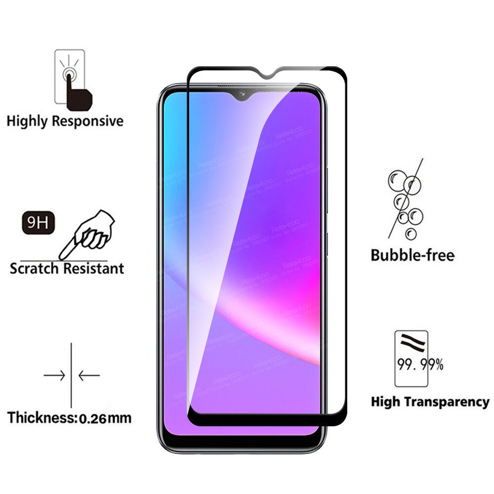 For Realme C25s Glass Camera Tempered Protective Glass Realme C25 S Realmi C 25 s 25s Screen Protector Armor 9D Cover Phone Film