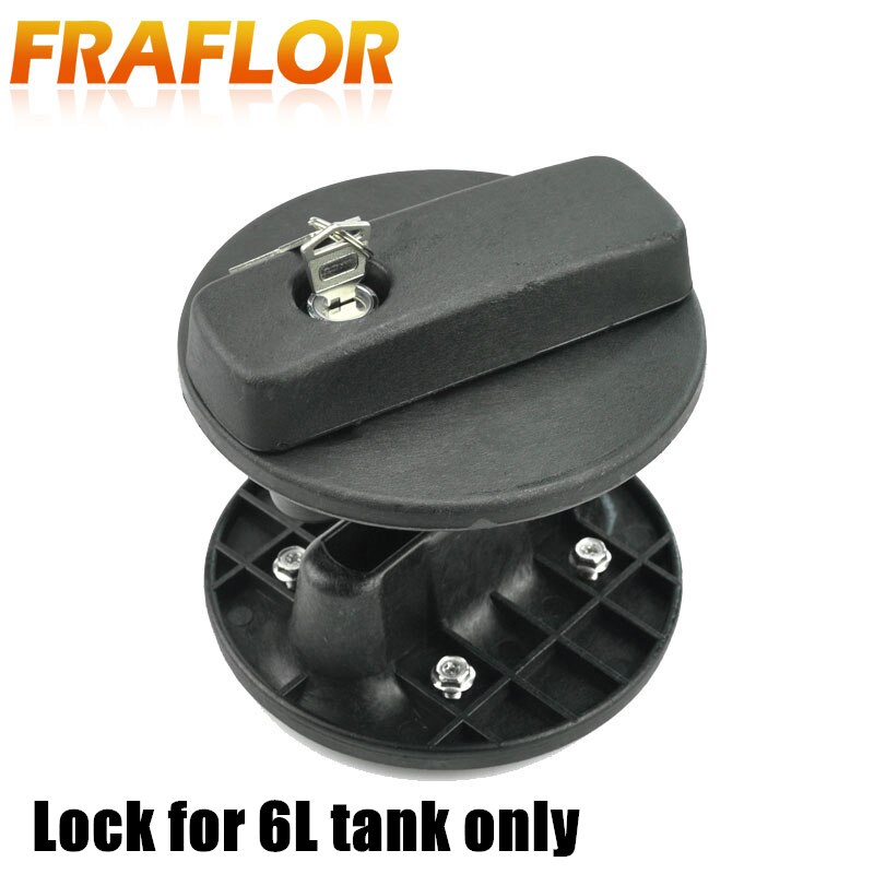 Jerrycan-Soporte de bloqueo para tanque de combustible de motocicleta, montaje de latas de gasolina, para 6L, 10L, 20L, 30L: For 6L tank