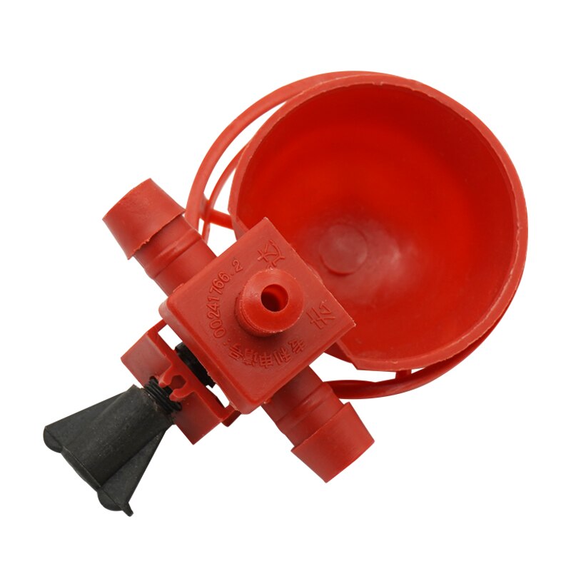 5pcs Chicken Drinker Drinking Cups for Chickens red Quail Chicken Waterer Bowl Automatic Poultry Coop Feeder water Drinking Cups: Default Title