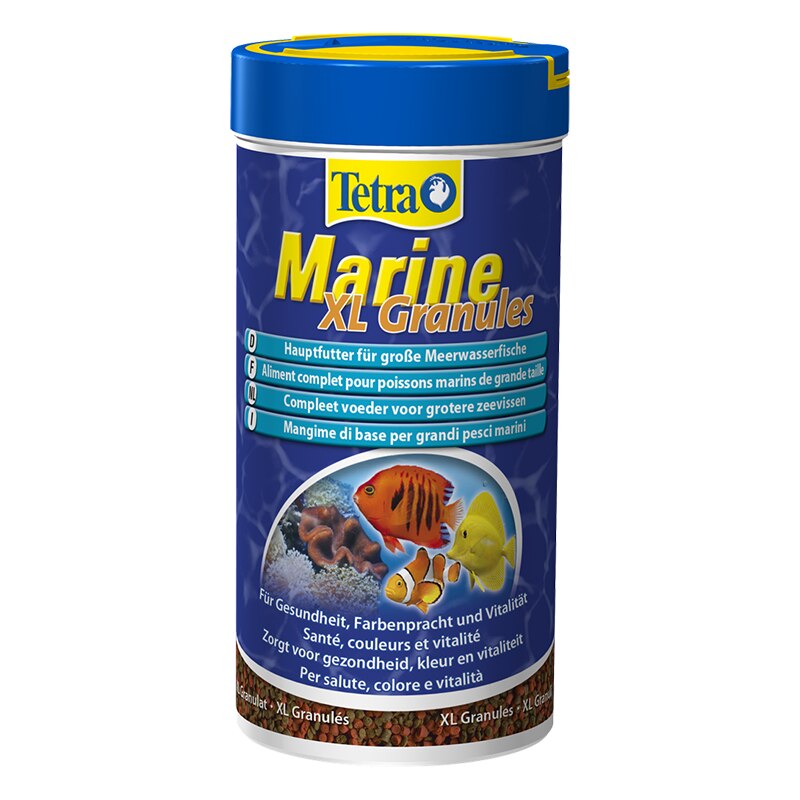 Tetra Fish Food All in One Listing Food for Gold Fish Guppy Small Tropical Fish Discus Rubin Multi Walfer: MarineXLGranules225g