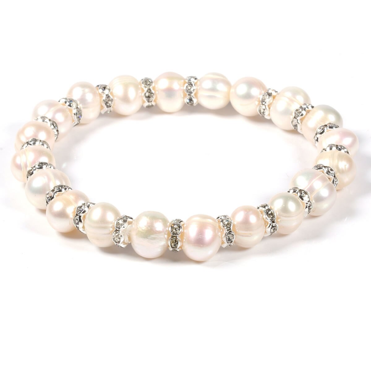Natuurlijke Parels Armbanden Voor Vrouwen Zoetwater Parel Armbanden Met Handgemaakte Bloem Fijne Sieraden: Style 2