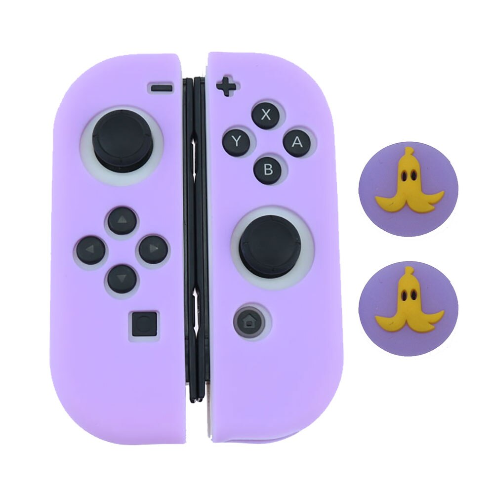 JCD for Nintend Switch Joycon Cover Solft Silicone Case with Thumbstick caps for Nintendo Switch Controller Grip Joy-con Cover