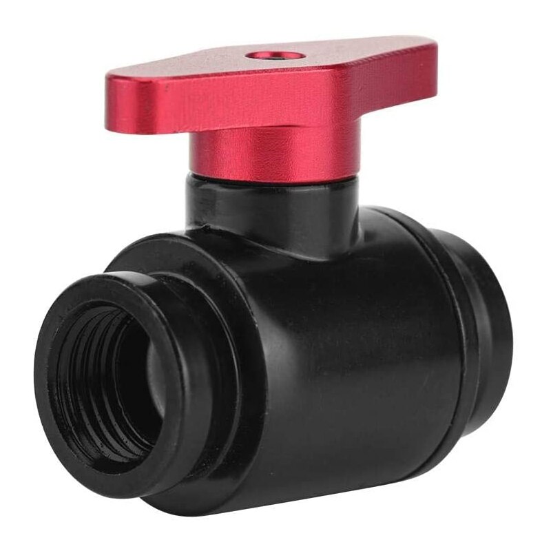 Freeze Mod Water Cooling Valve G1/4 Internal Thread Valves Water Ball Valve with Handle for Computer Water Cooling